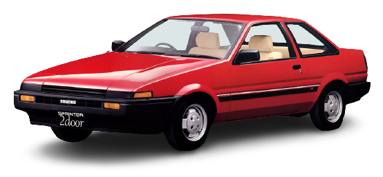 Оставить отзыв на Toyota Sprinter Trueno 1.5 AT (83 л.с.)