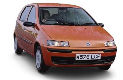 Оставить отзыв на Fiat Punto 1.9 MT (85 л.с.)
